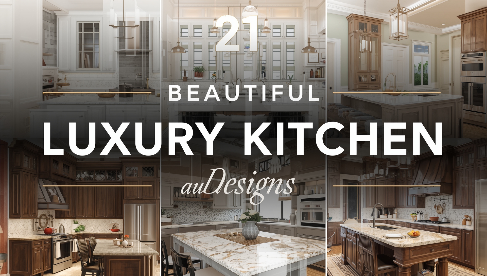 A beautiful luxury kitchen with a marble island, elegant lighting, and modern cabinetry showcasing timeless design and functionality.