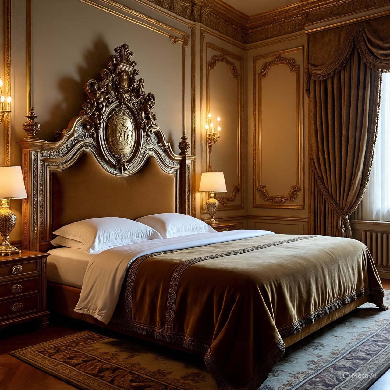 12 Royal Bedrooms: Interior Layouts that Feel like Palaces - Vidolve