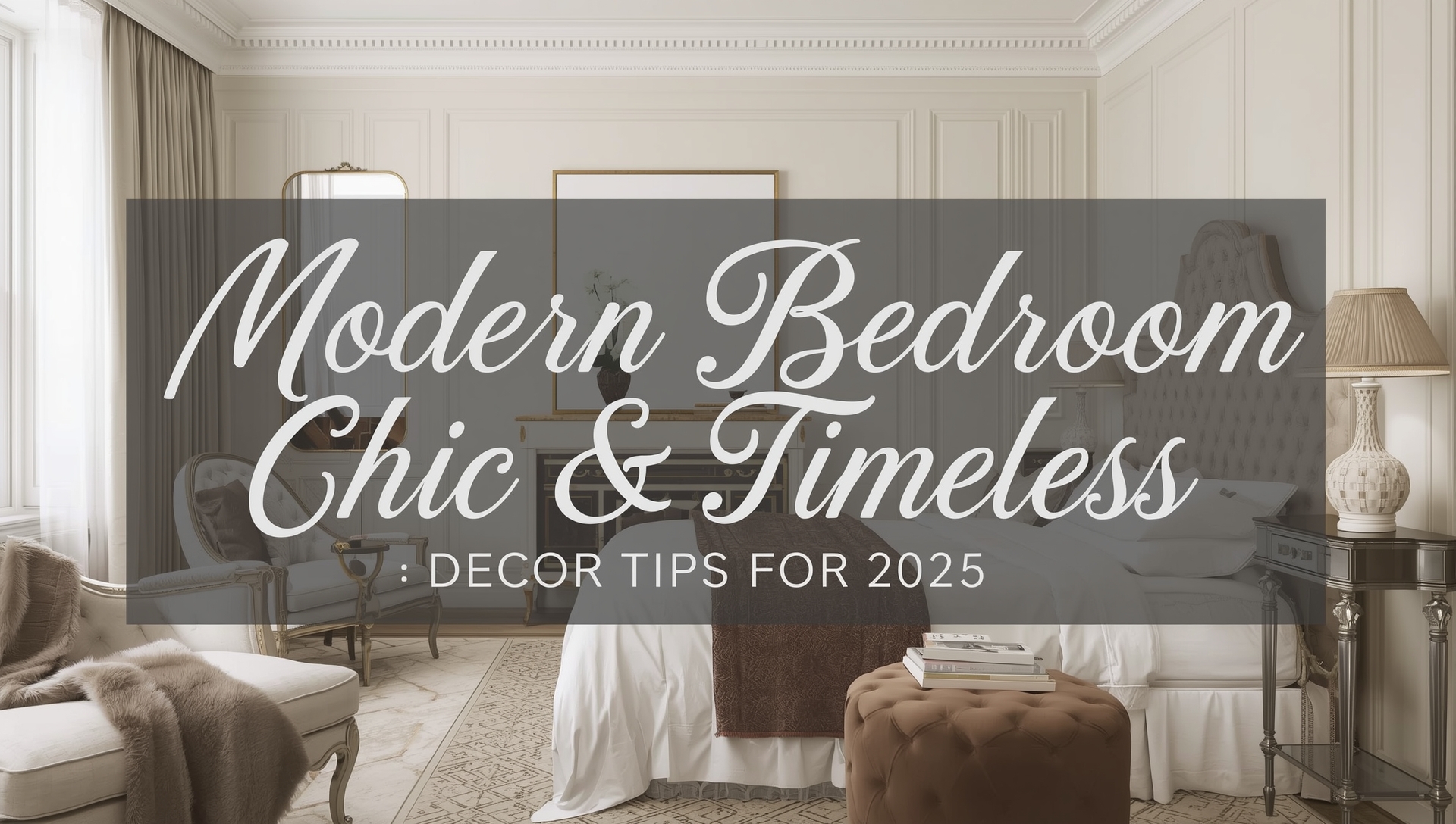 15 Modern French Bedroom Chic & Timeless: Decor Tips for 2025