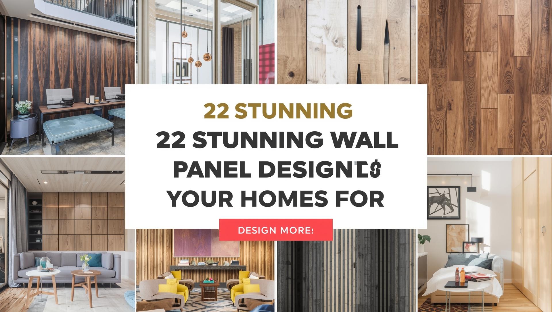22 stunning wall panel designs for 2025 including modern, luxury, and timeless styles such as wood slats, marble, 3D geometric, leather, stone, and mirror panels to elevate home interiors