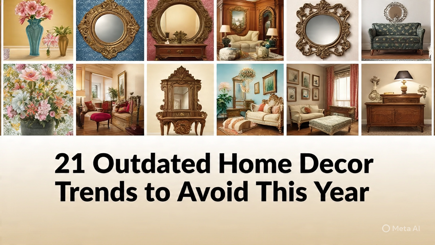 Stylish modern living room showing updated decor after avoiding outdated home decor trends.