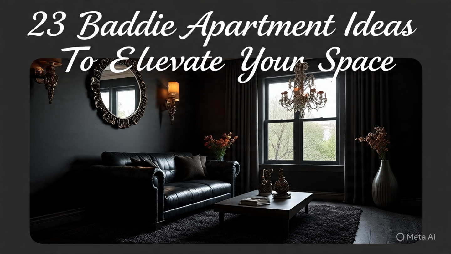 Chic and stylish baddie apartment ideas featuring neon lights, bold accent walls, plush bedding, modern furniture, and glamorous décor to create an Instagram-worthy home.