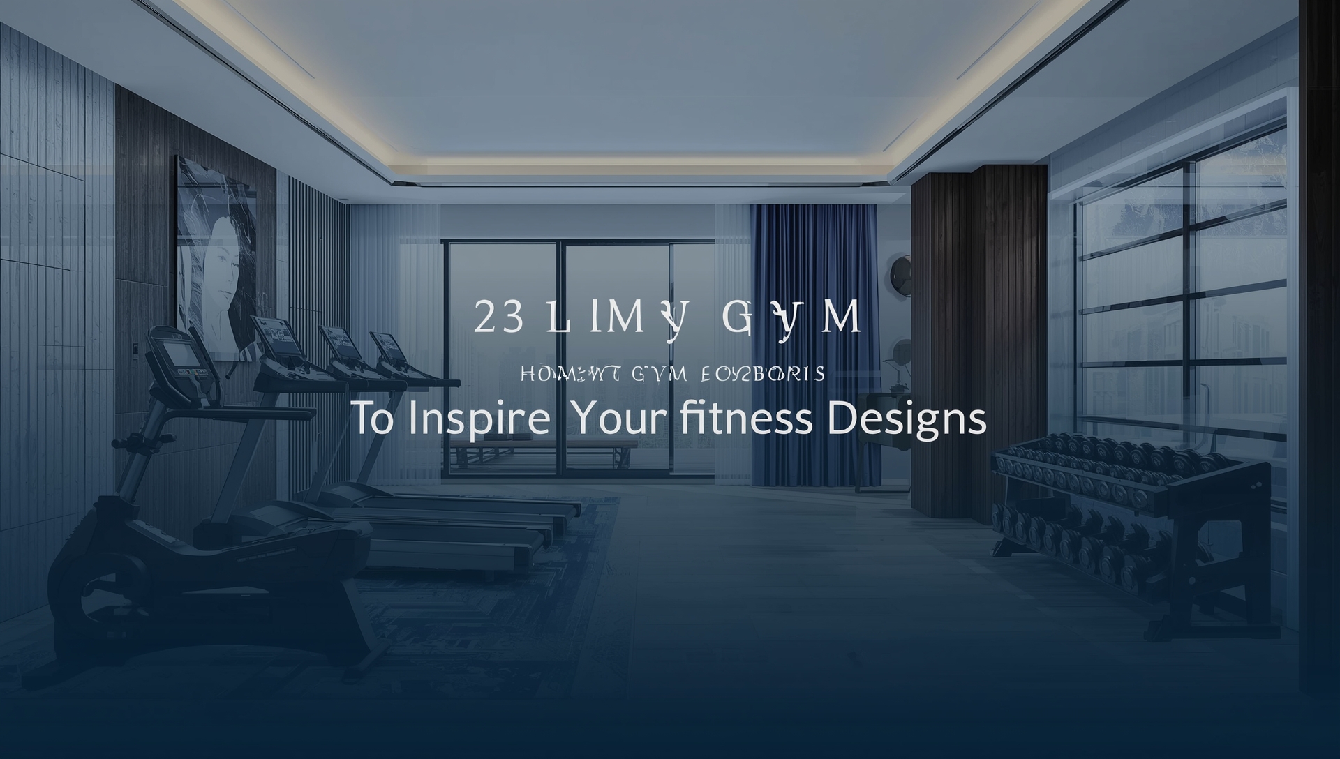 uxurious home gym designs featuring marble floors, smart equipment, natural light, and high-end decor ideas.