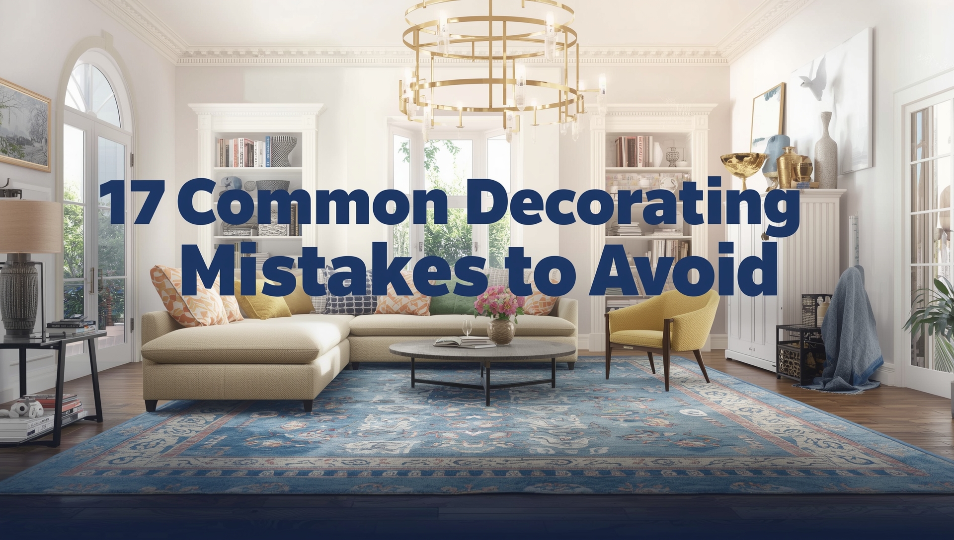 Common decorating mistakes to avoid with photo ideas